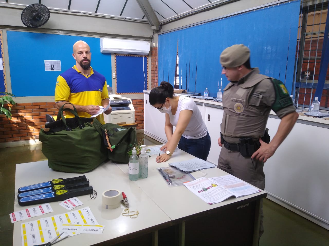 Bm De Cachoeira Do Sul Atua Na Primeira Etapa Do Enem