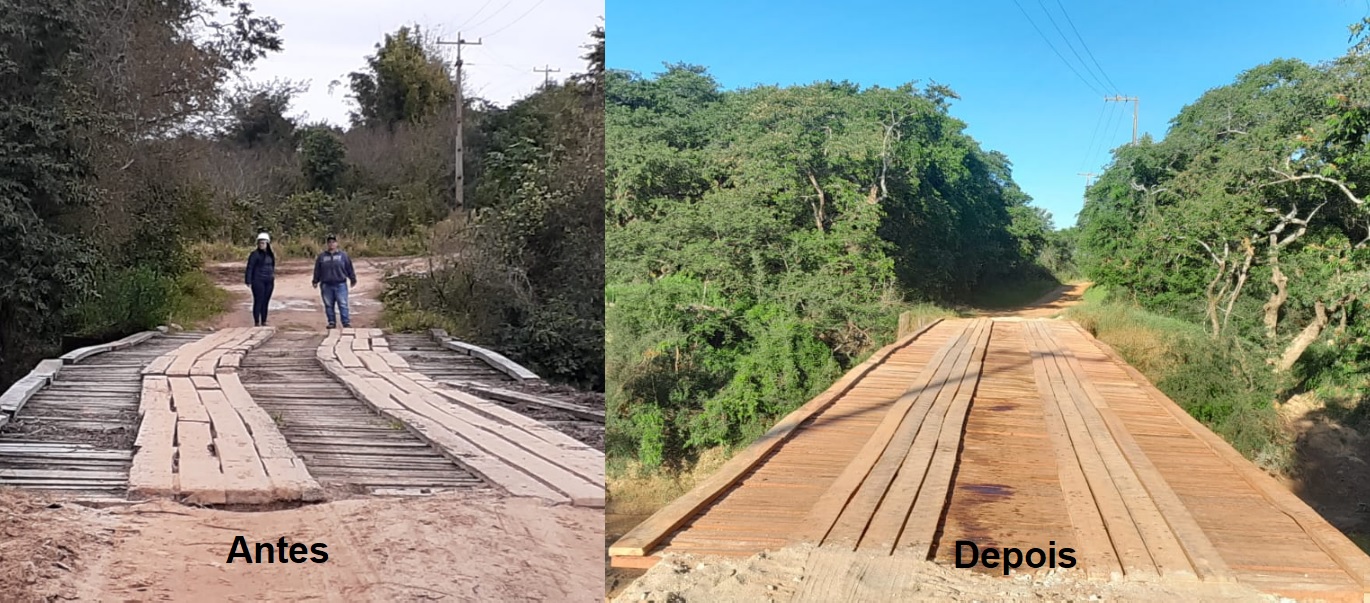 Ponte do Alto dos Cassemiros está concluída e liberada para o tráfego