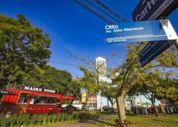 Espaço gourmet e novo visual: praça na zona Sul passa por revitalização