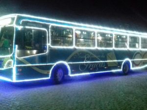 Começa a circular nesta terça-feira o Ônibus Luz da TNSG