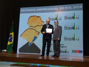 Celetro recebe o título de Destaque Empresarial do Sul de 2018