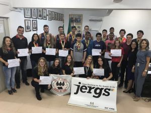 Mérito Esportivo aos vencedores do JERGS 2018