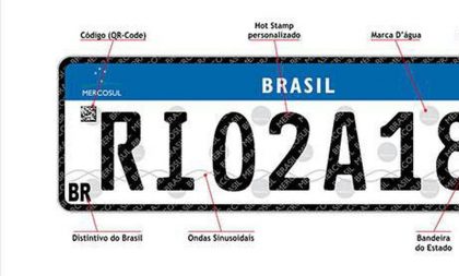 Mais um adiamento: placas do Mercosul ficam para junho