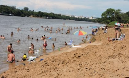 Praia Nova segue imprópria para banho, segundo Fepam