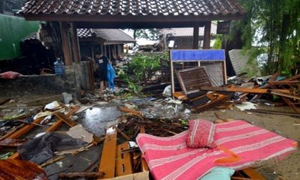 Tsunami na Indonésia deixa 168 mortos e centenas de feridos