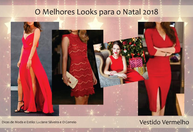 vestido vermelho para natal 2018