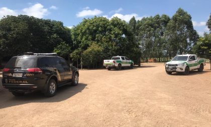 Polícia Federal e Ibama fiscalizam defensivos em Cachoeira