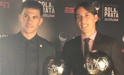 Geromel, Victor Cuesta, Rodrigo Dourado e Everton recebem prêmio