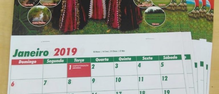 Novo Cabrais: novo calendário municipal está disponível