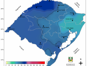 Chuva ainda persiste com pancadas isoladas na região