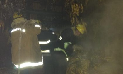 Incêndio no interior de Candelária atinge 617 varas de tabaco