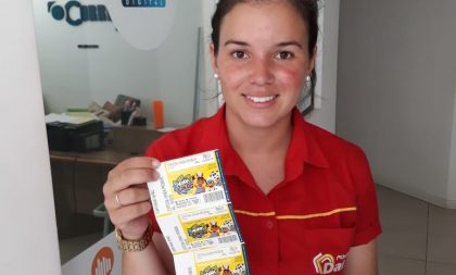 Aline Lopes é nova ganhadora de ingressos para Acqua Lokos