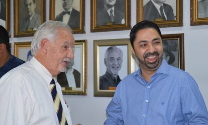 Deputado federal eleito visita prefeito