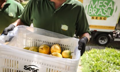 Cachoeira do Sul: Mesa Brasil Sesc distribuiu mais de 105 toneladas de alimentos em 2018