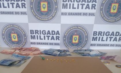 Brigada prende homem com crack na área central