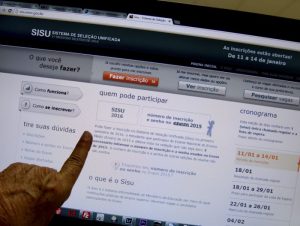 Estudantes podem consultar vagas do Sisu