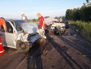 Homem morre em colisão entre dois carros na RSC-287 em Paraíso do Sul