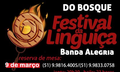 Comunidade do Bosque realiza o Baile da Linguiça