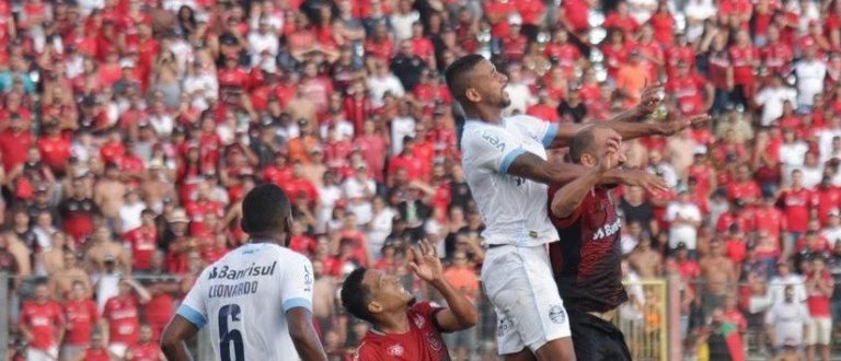 Grêmio fica no empate sem gols com Brasil de Pelotas