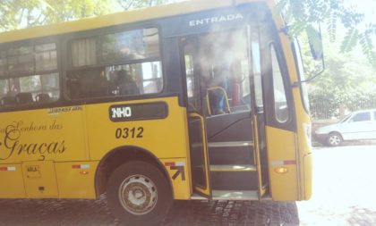 Princípio de incêndio assusta passageiros no Centro