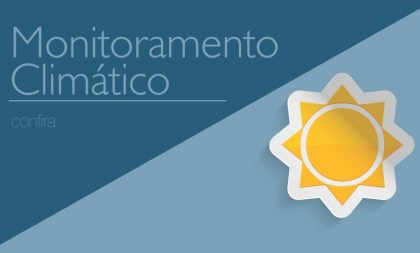 Tempo seco e temperatura mais baixa durante a semana