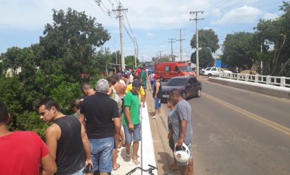 Mulher se joga da ponte da Imigrantes