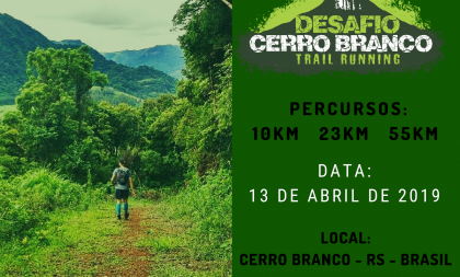 Cerro Branco sedia provas de Trail Running em abril