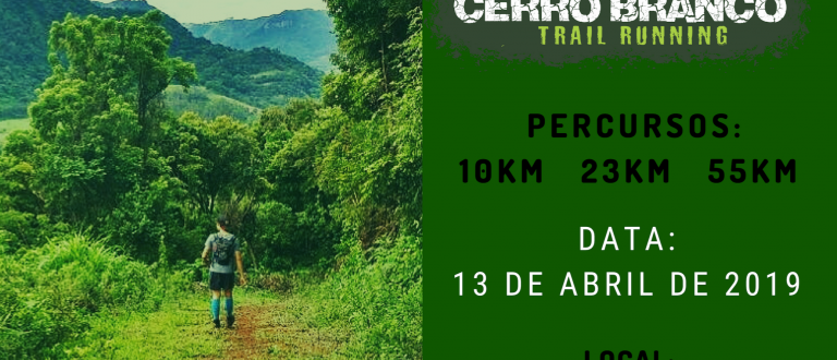 Cerro Branco sedia provas de Trail Running em abril