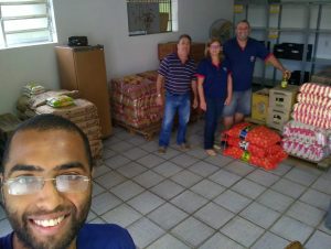 129 toneladas de comida para a alimentação escolar da rede municipal