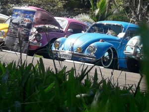 Domingo de Fuscas e carros antigos no Parque da Romaria