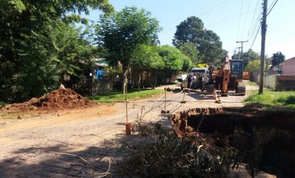 Prefeitura decide recuperar canalização na Rua Esperanto