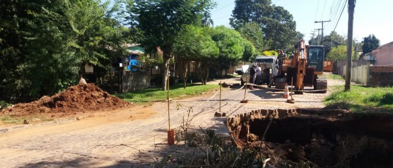 Prefeitura decide recuperar canalização na Rua Esperanto