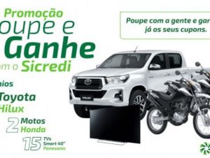 Promoção “Poupe e Ganhe com o Sicredi”