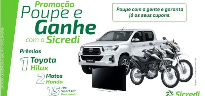 Promoção “Poupe e Ganhe com o Sicredi”