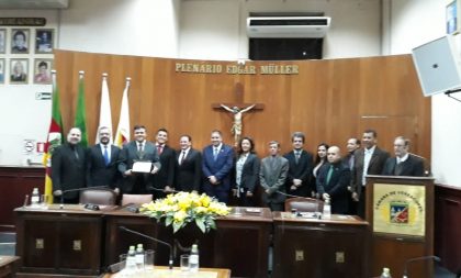 Homenagem ao Banco do Brasil: 100 anos em Cachoeira do Sul