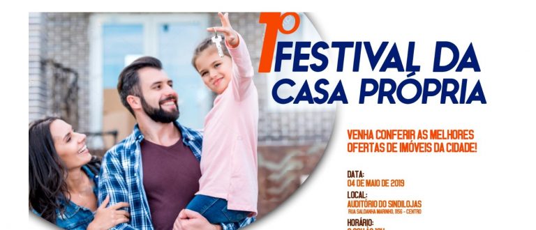 Inédito em Cachoeira: Festival da Casa Própria AGORA no Sindilojas