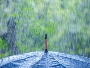 Chuva na região chega a 50 mm em média