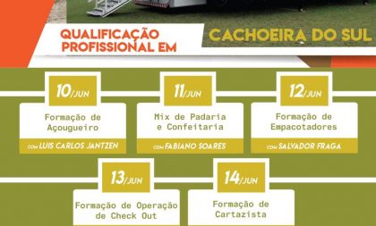 Agás Móvel na filial 9 da Rede Tischler vai oferecer cursos de capacitação