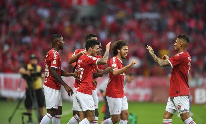 Inter vence e sobe na tabela do Brasileirão