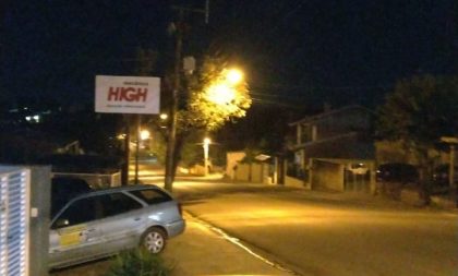 Depois da escuridão, principal acesso a Cachoeira está iluminado