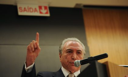 Temer deve se entregar nesta quinta (9)