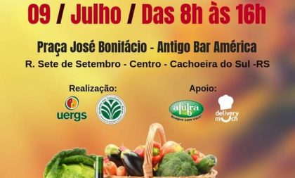 Agricultura Familiar terá feira no dia 9 de julho na Praça José Bonifácio