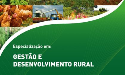 Uergs abre inscrição para Especialização em Gestão e Desenvolvimento Rural