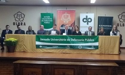 Ulbra/Cachoeira do Sul sedia Jornada da Defensoria Pública