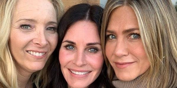 Atrizes de “Friends” se reencontram em aniversário