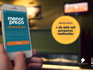 Aplicativo Menor Preço Nota Gaúcha supera 22 mil downloads