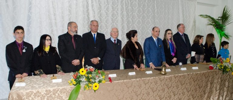 Jantar festivo marca posse dos presidentes dos rotarys