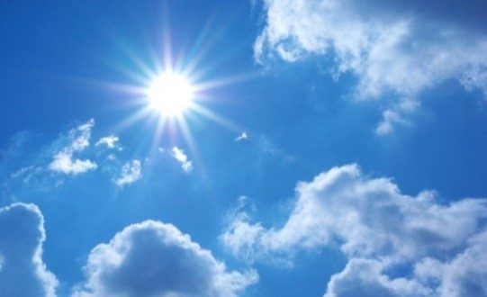 Fim de semana de sol e temperaturas agradáveis