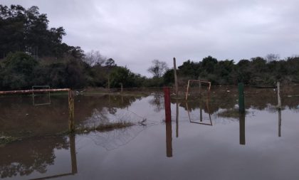 Rio Jacuí permanece 4 metros acima do seu nível