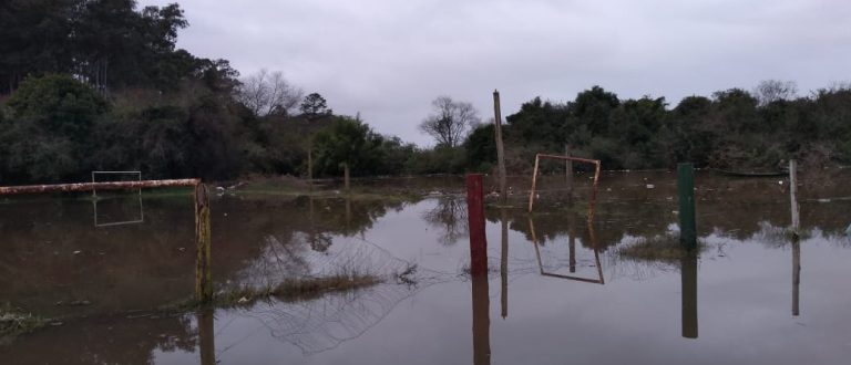 Rio Jacuí permanece 4 metros acima do seu nível